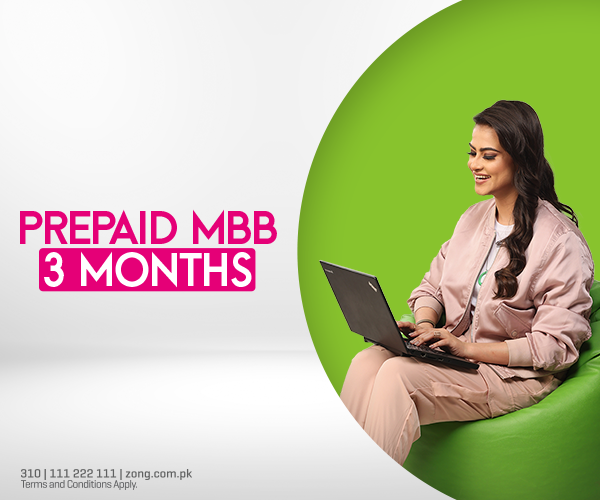 Prepaid MBB 3 Months (65 GB/Month)