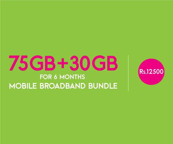 Prepaid MBB - 6 Months Bundle - 105GB/Month