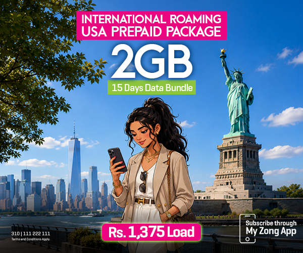 IR USA Prepaid 15 days Data Bundle
